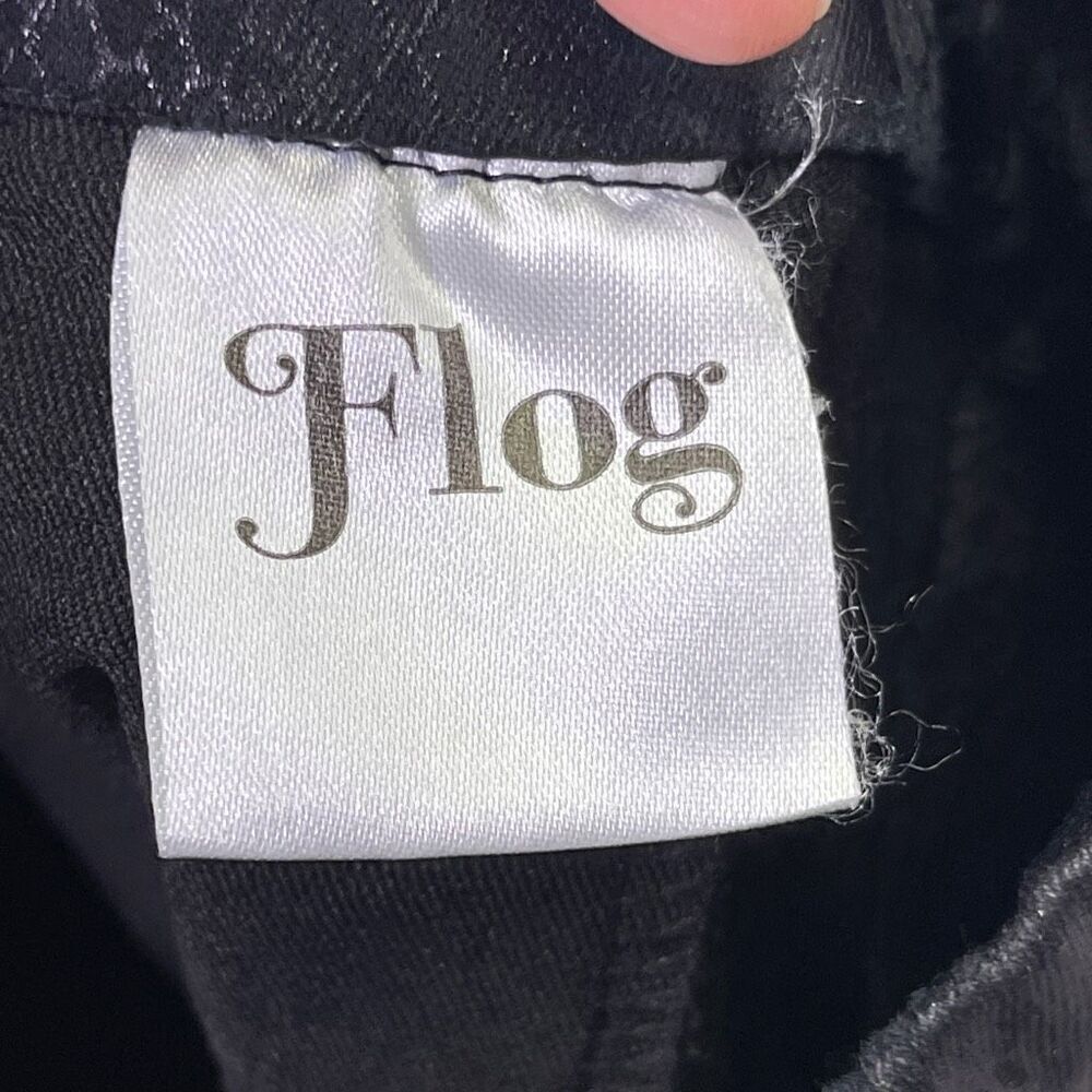 Bevy Flog Black Snakeskin Python Print Drawstring… - image 8